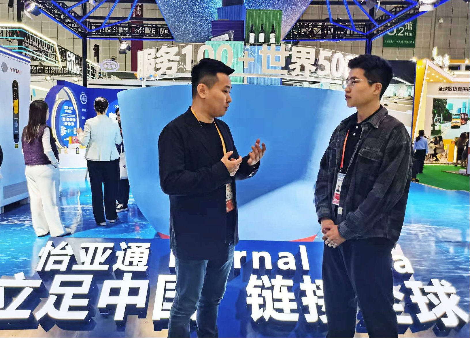 进博故事丨jinnianhui今年会王辉：进博会促进商业和文化交流